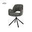 Tower Living Eettafelstoel Isola draaibaar- Haga 16 charcoal