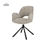 Tower Living Eettafelstoel Isola draaibaar- Haga 30 beige