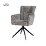 Tower Living Bardi Armstoel - Haga 16 charcoal (draaibaar)
