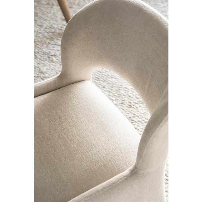 Eleonora Stoel Odette - beige Serene