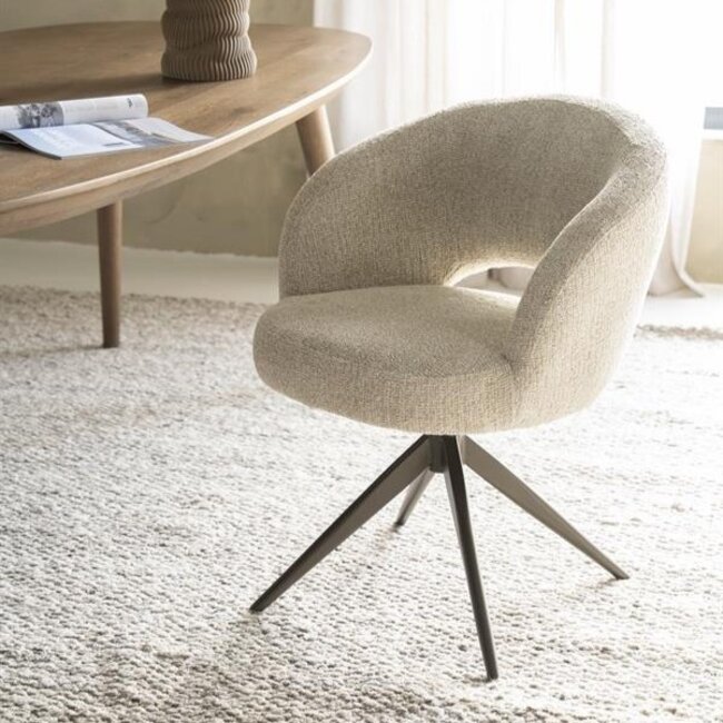 Eleonora Stoel Alissa - taupe Oro