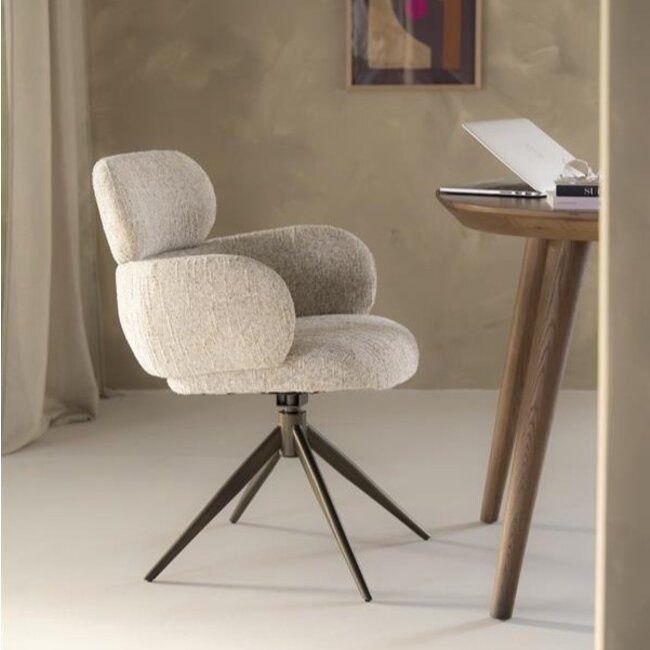 Eleonora Stoel Darcio - beige Gleam