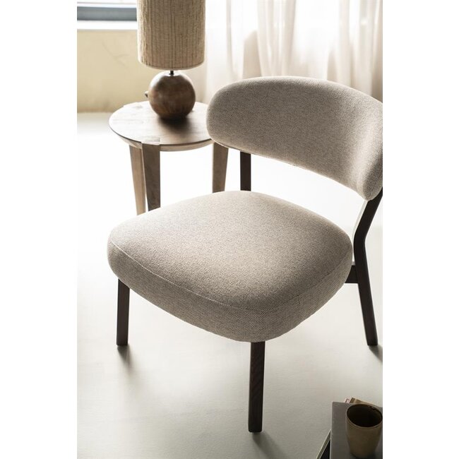 Eleonora Fauteuil Mikky bruin - taupe Moon