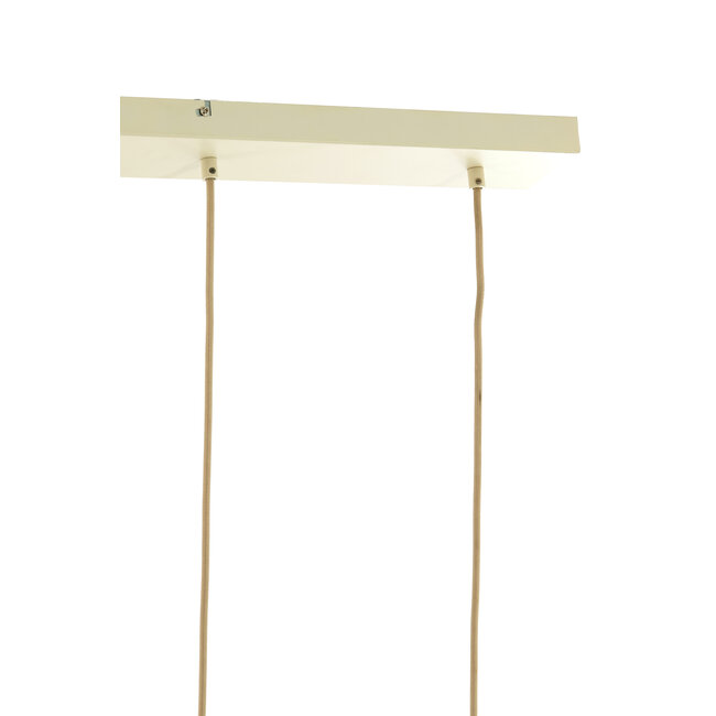 Light en Living Hanglamp 5L 105x19,5x123 cm TUFIA linnen cream