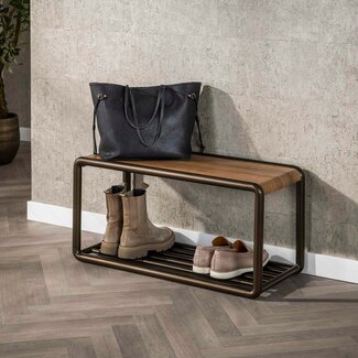 WoonStijl Schoenenbank Luno 80 cm breed