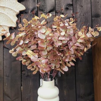 Countryfield Kunstblad Eucalipthus Cinerea bruin