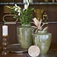 Light en Living Vaas deco Ø30x32 cm TALEA keramiek olie licht groen