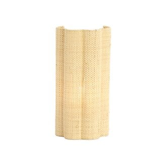 Light en Living Wandlamp 15x10x30,5 cm VERDANTIA raffia naturel