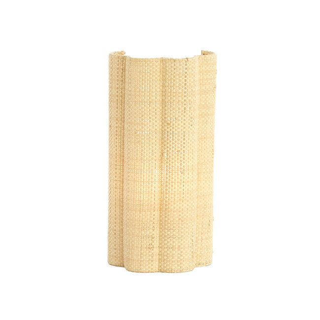 Light en Living Wandlamp 15x10x30,5 cm VERDANTIA raffia naturel