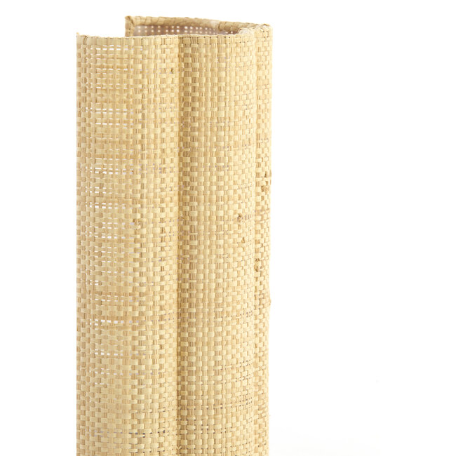 Light en Living Wandlamp 15x10x30,5 cm VERDANTIA raffia naturel