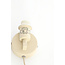 Light en Living Wandlamp 15x10x30,5 cm VERDANTIA raffia naturel