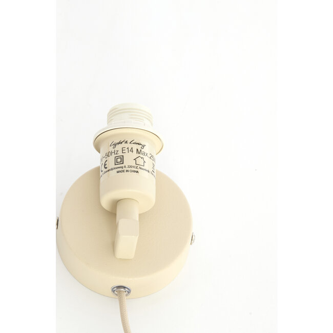 Light en Living Wandlamp 26x15,5x40 cm VERDANTIA raffia naturel