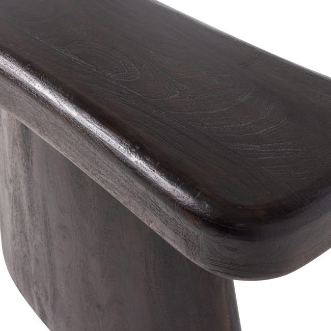 Woood Amco Sidetable Mango Hout Zwart