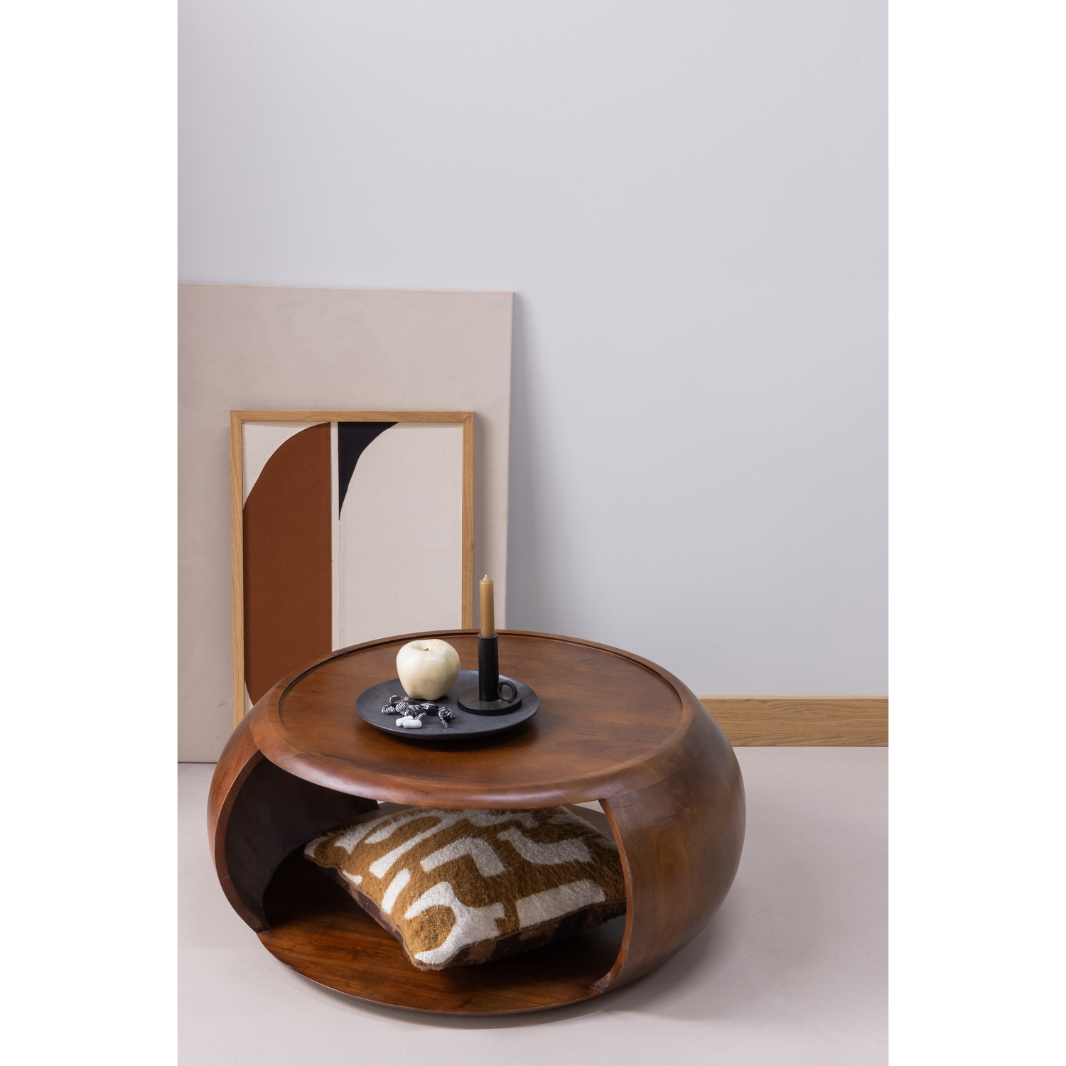 Cole Salontafel Mango Hout Bruin - De Woon Winkel