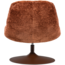 Woood Elvi Draaifauteuil Chenille Structuur Roestbruin