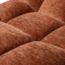 Woood Elvi Draaifauteuil Chenille Structuur Roestbruin