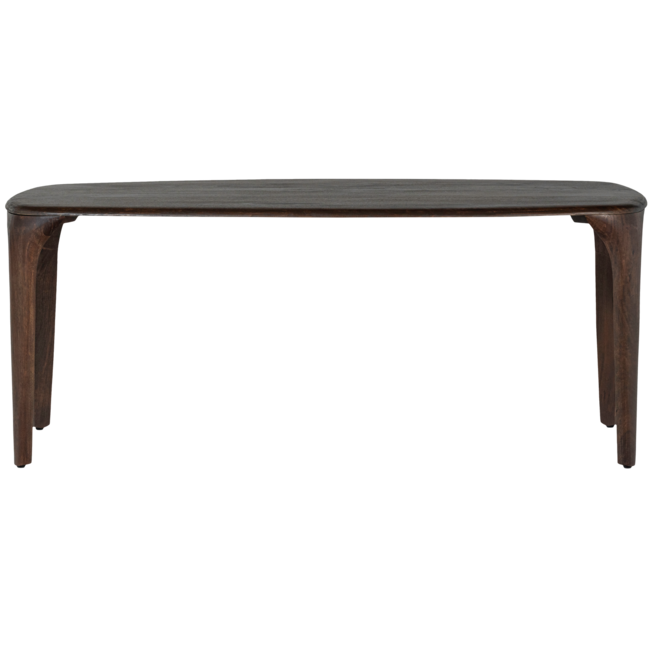 Woood Fiore Eettafel Mango Hout Donkerbruin 190x95 Cm