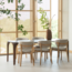 Woood Fiore Eettafel Mango Hout Donkerbruin 230x95 Cm