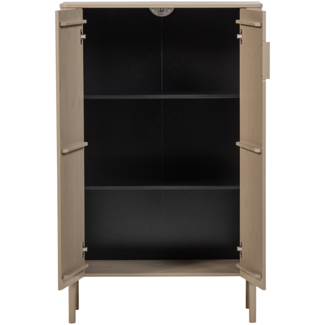 Woood Gunnar 2-Deurs Kast Grenen Mud [fsc]