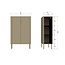 Woood Gunnar 2-Deurs Kast Grenen Mud [fsc]