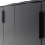 Woood Gunnar Dressoir 200 Cm Grenen Matzwart [fsc]