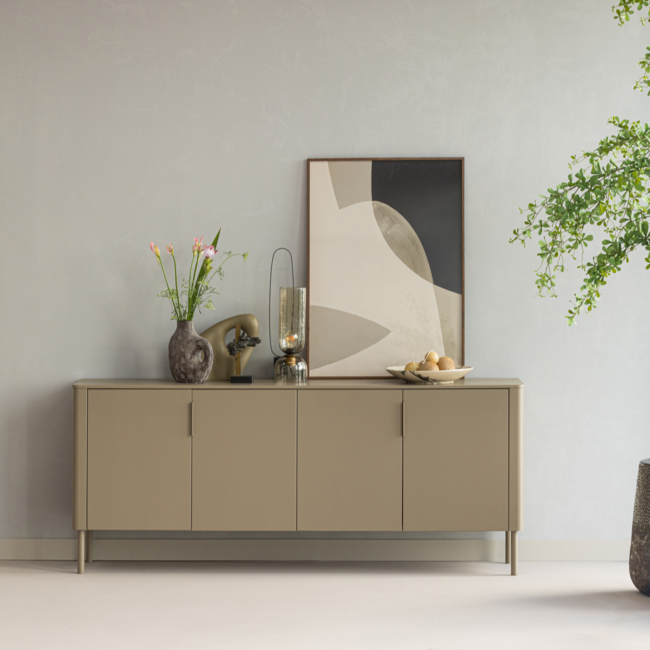 Woood Gunnar Dressoir 200 Cm Grenen Mud [fsc]