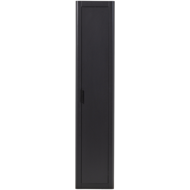 Woood Gunnar Smalle Hoge Kast Grenen Matzwart [fsc]