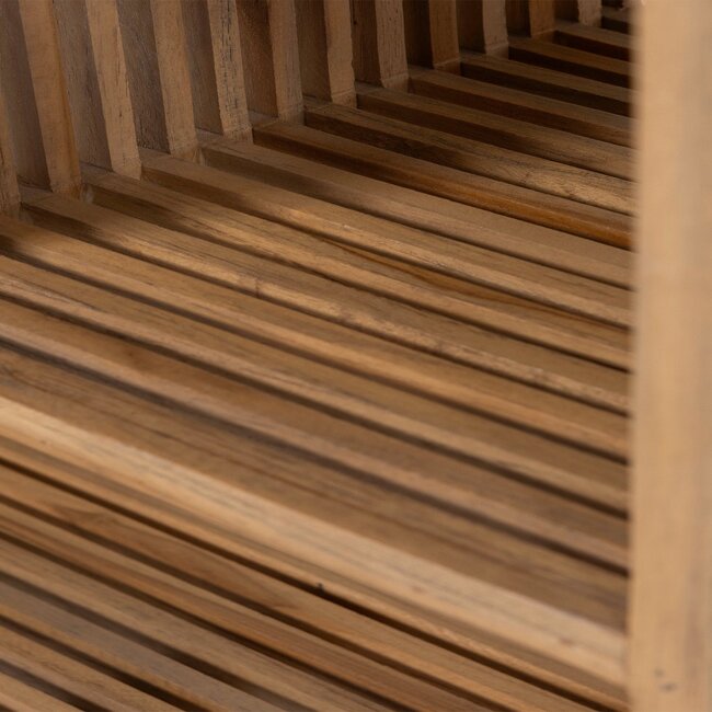 Woood Jasmijn Sidetable Recycled Teak Naturel