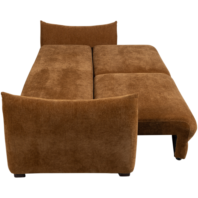 Woood Jonne 3-Zits Slaapbank Chenille Bruin