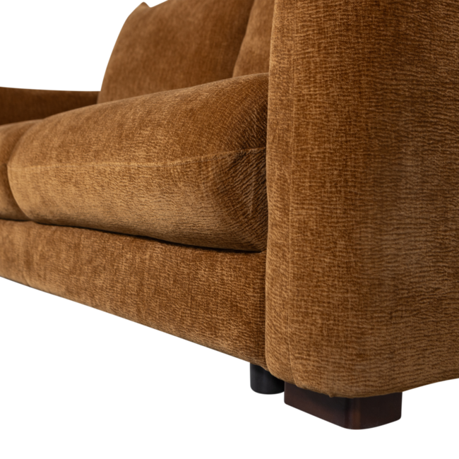 Woood Jonne 3-Zits Slaapbank Chenille Bruin