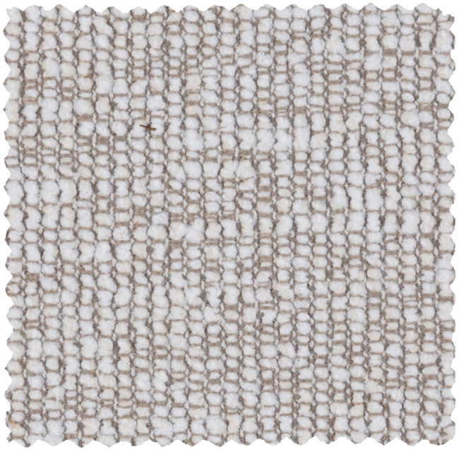 Woood Mojo Chaise Longue Bank Links Boucle Ecru Melange