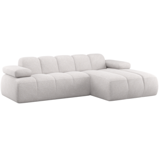Woood Mojo Chaise Longue Bank Rechts Boucle Ecru Melange