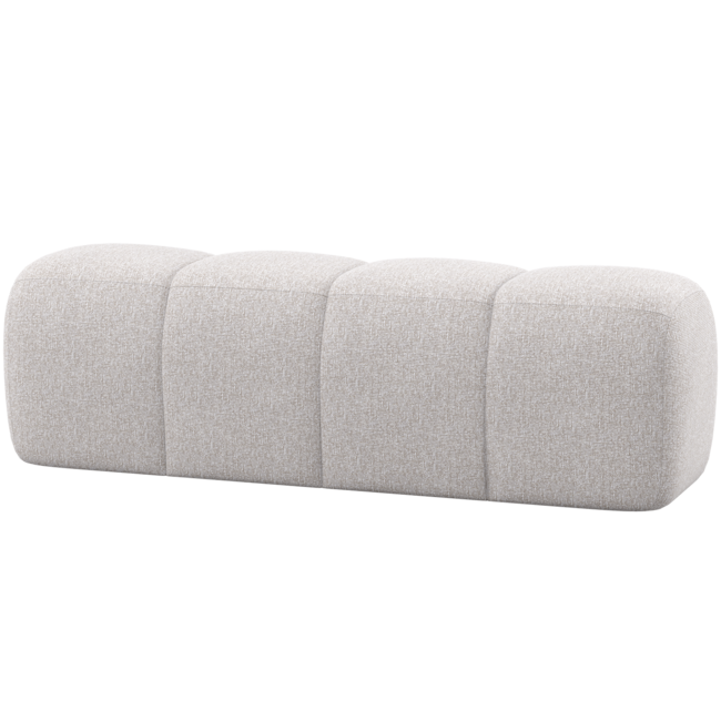 Woood Mojo Eetbankje 164 Cm Boucle Ecru Melange