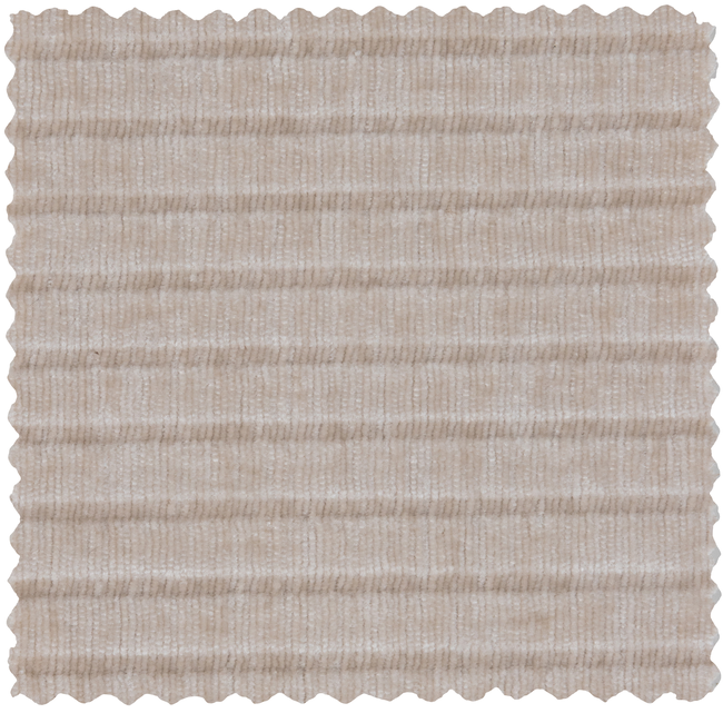 Woood Mojo Eetbankje 164 Cm Met Rugleuning Ribstof Ecru