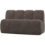 Woood Mojo Eetbankje 164 Cm Met Rugleuning Wollig Bruin