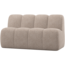 Woood Mojo Eetbankje 164 Cm Met Rugleuning Wollig Donkerzand