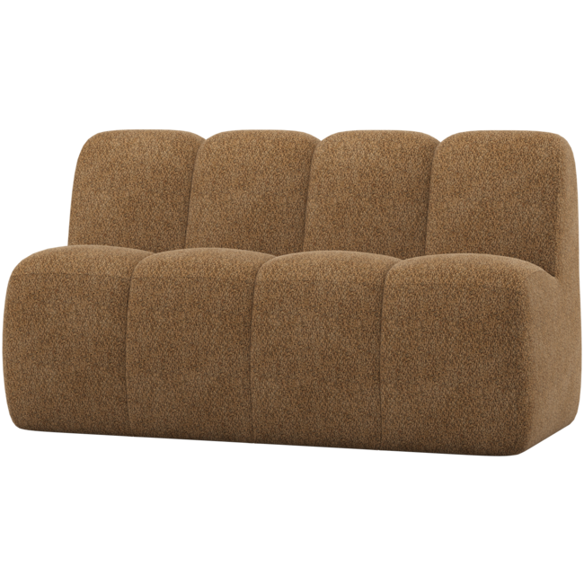 Woood Mojo Eetbankje 164 Cm Met Rugleuning Wollig Honinggeel