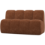 Woood Mojo Eetbankje 164 Cm Met Rugleuning Wollig Roestbruin