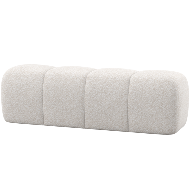 Woood Mojo Eetbankje 164 Cm Wollig Ecru