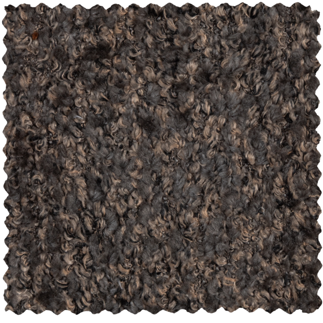 Woood Mojo Hoekbank Rechts Wollig Bruin