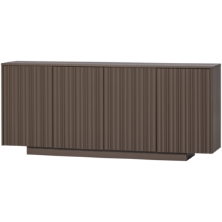 Woood Nova Dressoir 200 Cm Grenen Truffel Bruin [fsc]