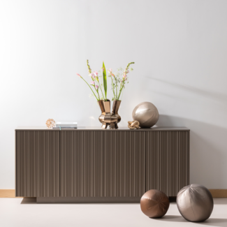 Woood Nova Dressoir 200 Cm Grenen Truffel Bruin [fsc]