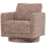 Woood Oska Draaifauteuil Bruin Melange
