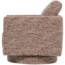 Woood Oska Draaifauteuil Bruin Melange