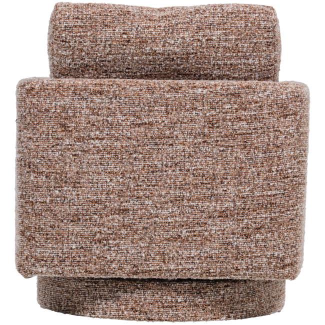 Woood Oska Draaifauteuil Bruin Melange