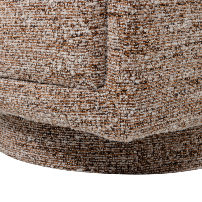 Woood Oska Draaifauteuil Bruin Melange