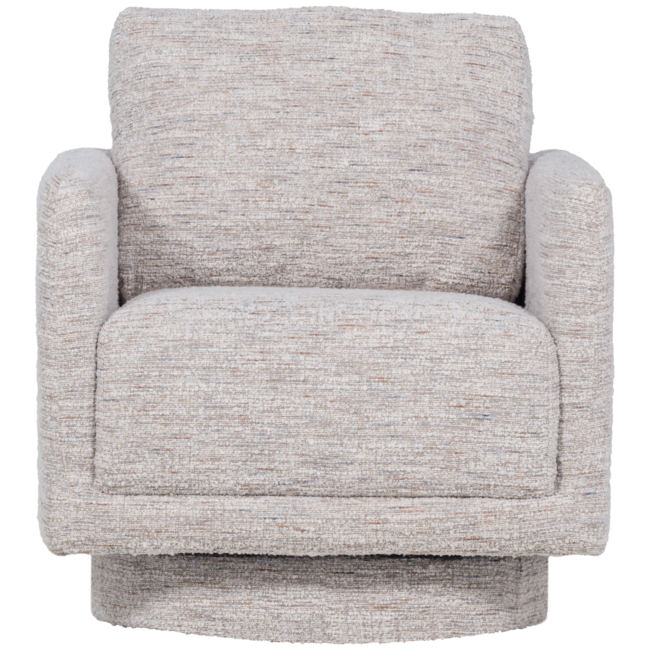 Woood Oska Draaifauteuil Naturel Melange
