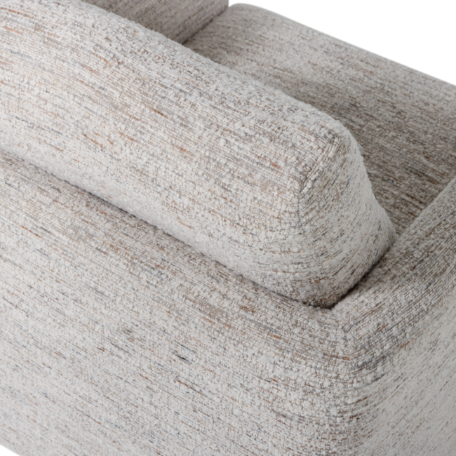 Woood Oska Draaifauteuil Naturel Melange