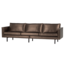 Woood Rodeo 3-Zits Bank Metallic Koper Bruin