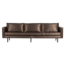 Woood Rodeo 3-Zits Bank Metallic Koper Bruin